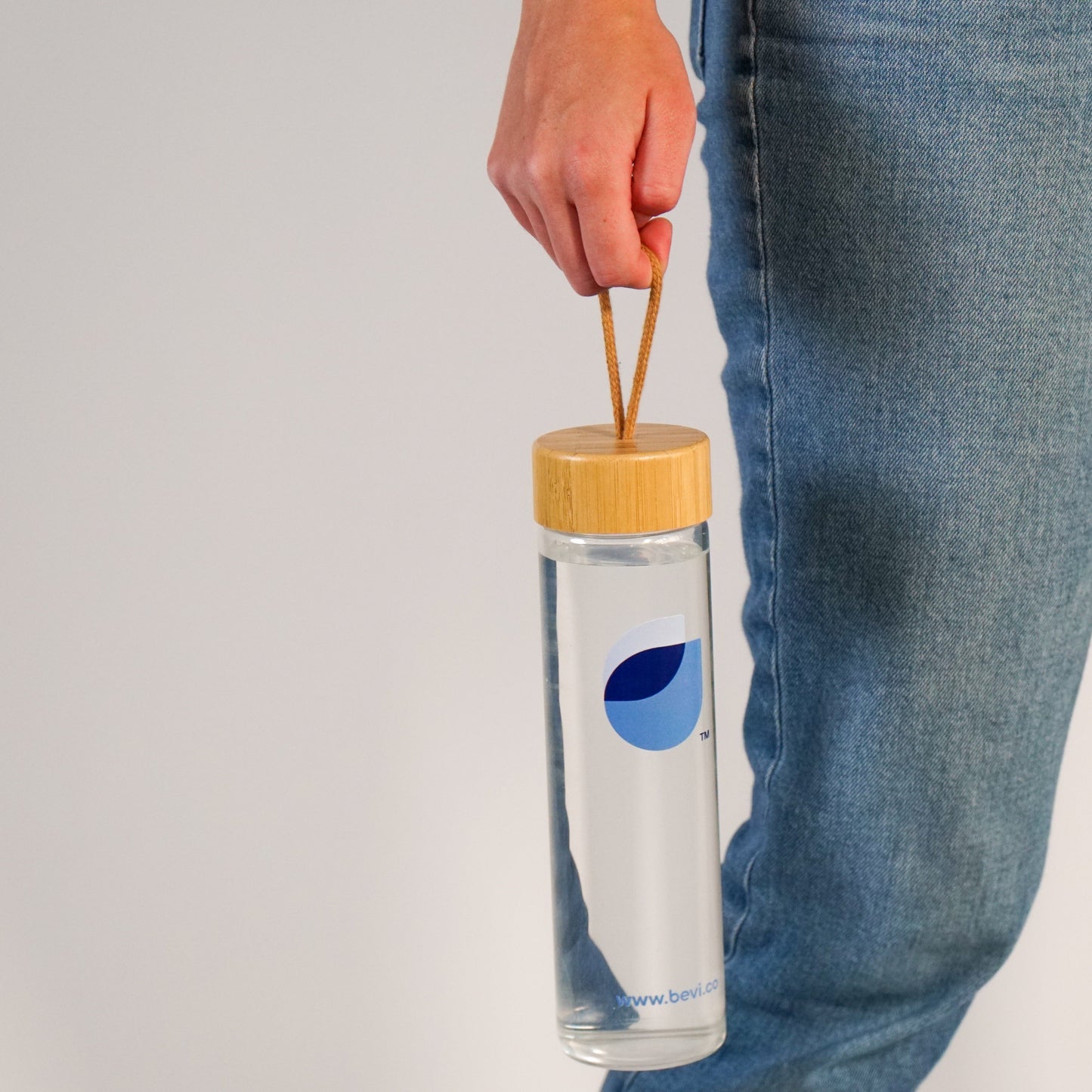 Bevi 20oz Botanical Glass Bottle