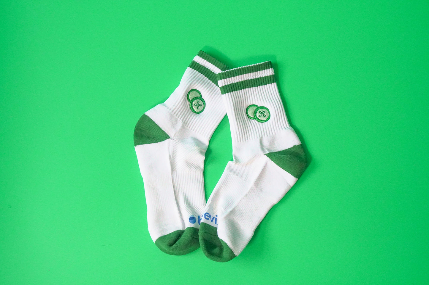Cucumber Quarter-Crew Sock